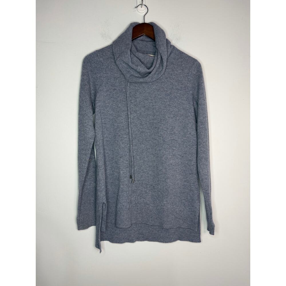 Max Studio Cashmere Tunic Sweater Size Medium 100% 2 ply cashmere